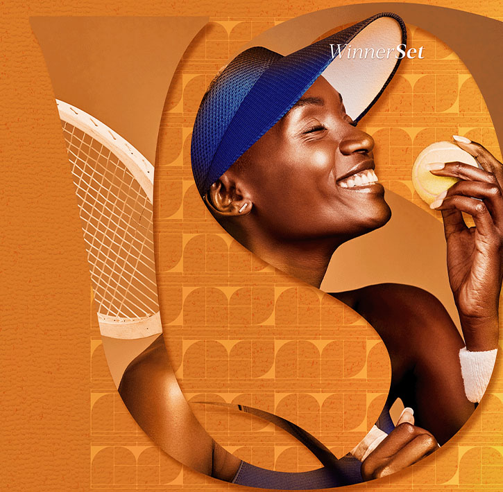 Mulher Tennis - WinnerSet Banner Identidade visual